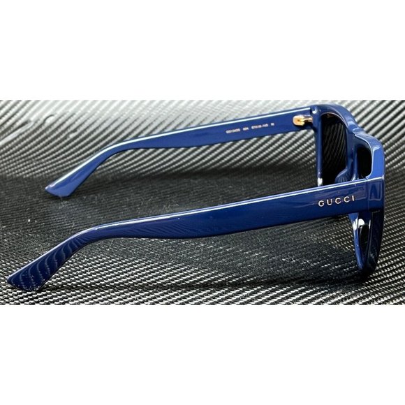 Gucci Mens Blue Sunglasses New w/ Box - Picture 3 of 4